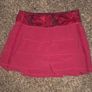 Lulu lemon tennis skirt